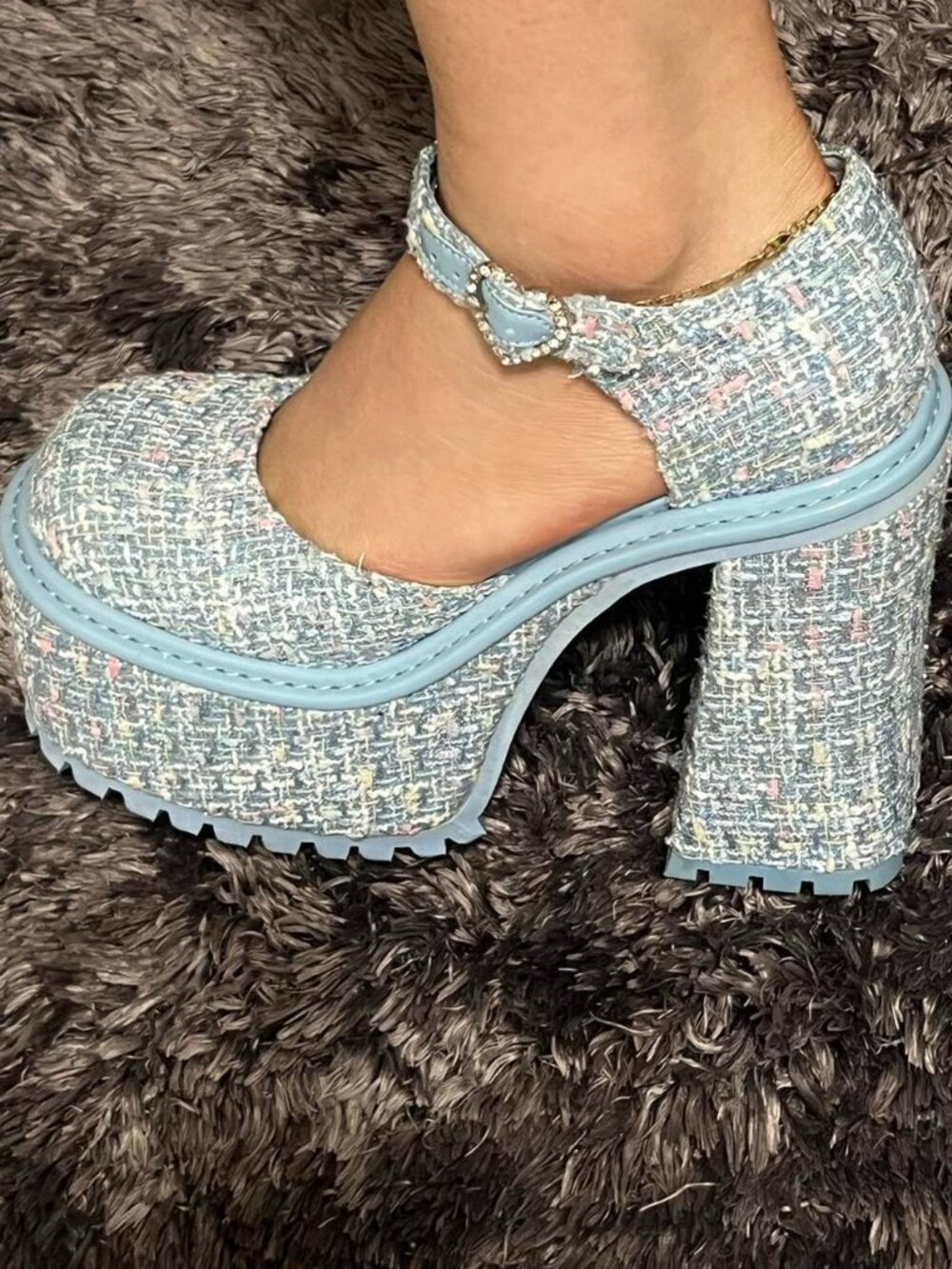 Sugar Thrillz Women's Blue Footwear